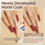 Side angle shot of the AZUREBEAUTY zero point five ounce bottles emphasizing the toxin free formula details.