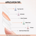 SOCORIA premium imported beauty product for authentic no lamp curing nail styling
