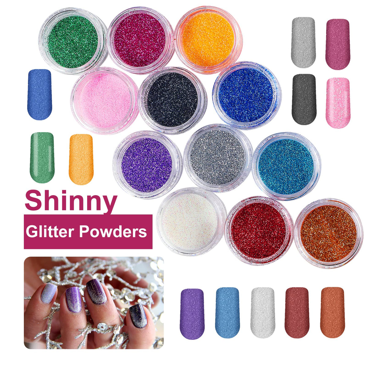 Sunbelee acrylic powder set for beginners