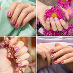 Sunbelee nail kit supplies arranged for beginners