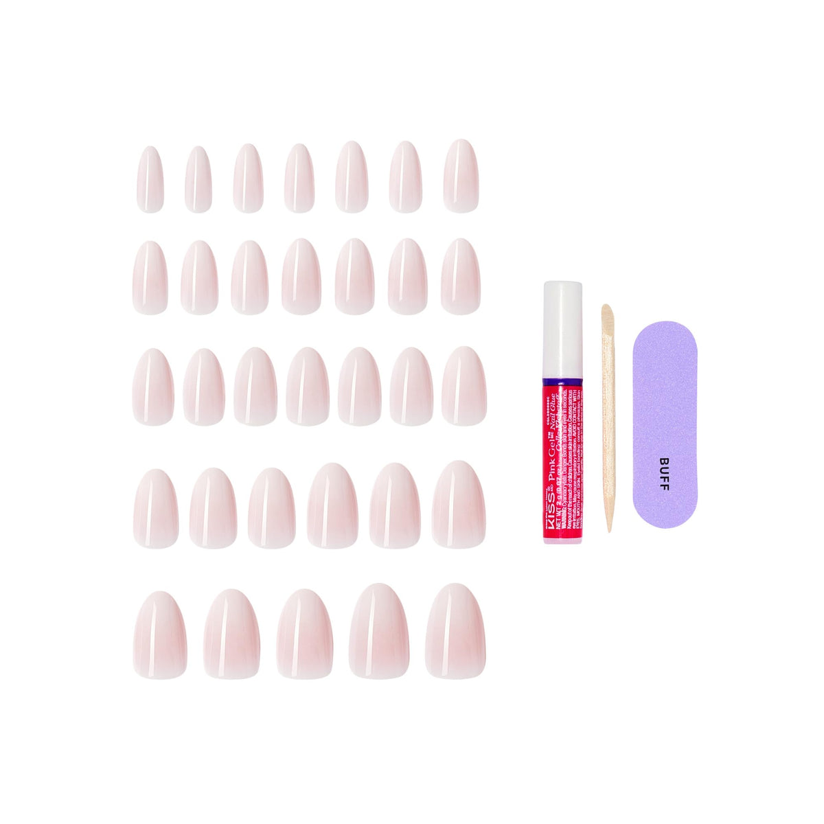 Soucery authentic USA imported Kiss nail kit display