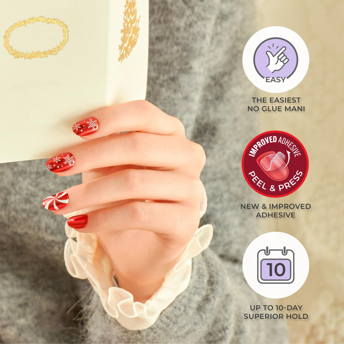 KISS imPRESS nail kit instruction and prep accessories