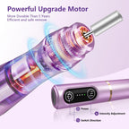 Tuobeo cordless manicure and pedicure tool top view