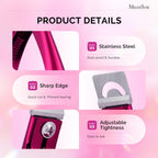 Side profile of adjustable MelodySusie acrylic nail trimmer tool