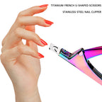 Sumaju nail tip clipper showing spring mechanism