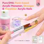 Saviland UV nail lamp and gel polish starter collection
