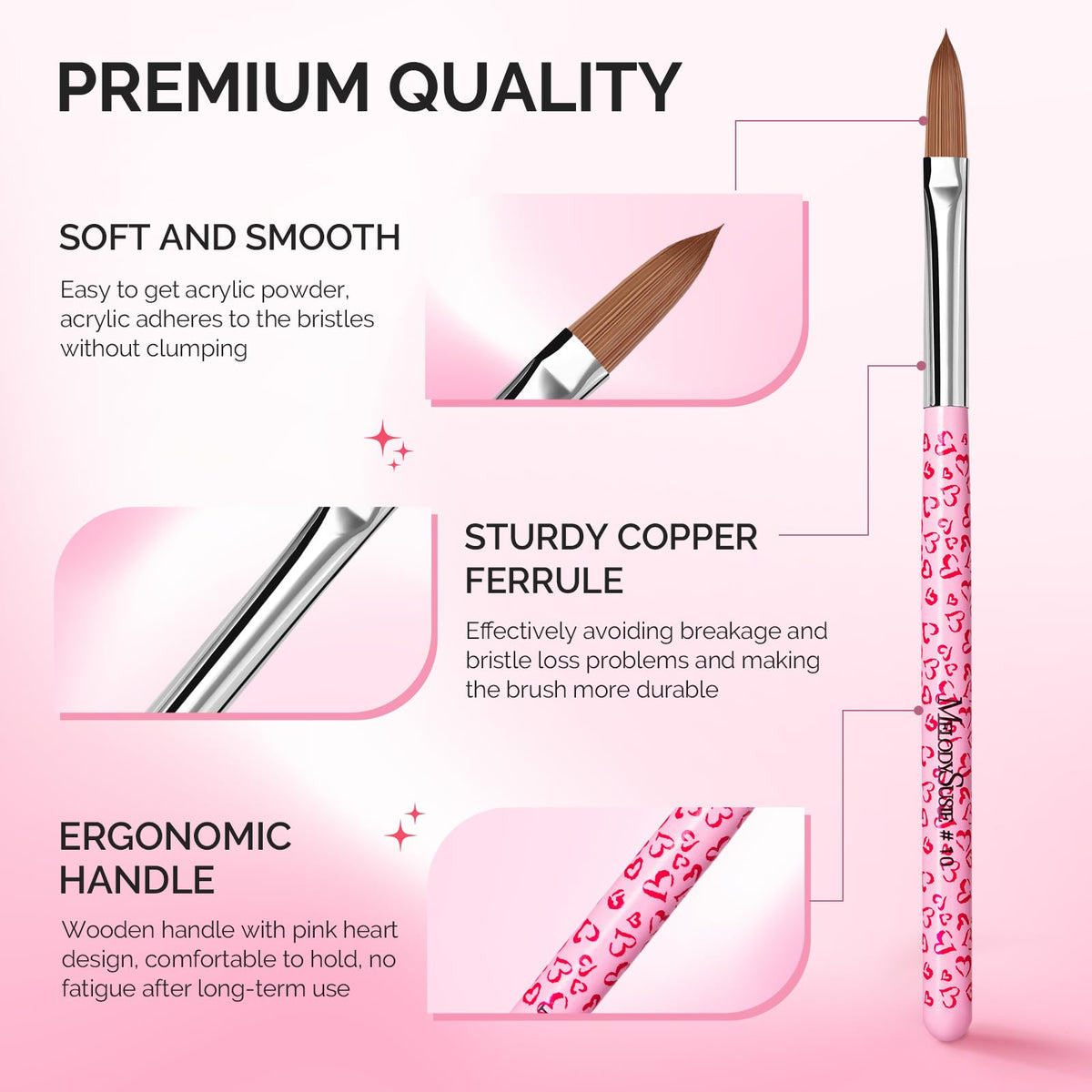 MelodySusie acrylic nail tool kit for home salon use