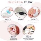Professional nail removal tools included in Willowash kit