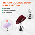 Professional nail tech using Makartt stand for UV curing