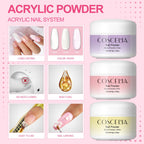 Detailed components of Coscelia imported nail manicure kit
