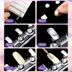 Nail art display stand set for DIY press on nails