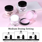 Beginner friendly acrylic nail set for home use