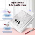 Rolokit nail dust collector showing heat dissipation bottom design