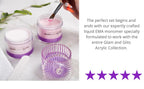 Authentic USA imported non yellowing nail liquid by Glam and Glits