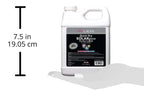 Back label of authentic Cacee non yellowing MMA free acrylic nail monomer showcasing product specifications