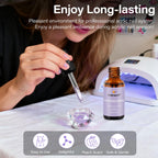 Authentic USA imported TOROKOM monomer drops for salon and DIY home nail extension use