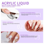 Gadcrystal non yellowing acrylic liquid monomer poured inside a glass dappen dish.