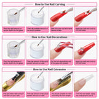 Professional grade Molisaka acrylic powder for manicure supplies