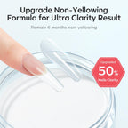 Modelones 4.23 ounce clear acrylic powder container