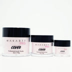 Professional nail technician using MakarttPro acrylic powder