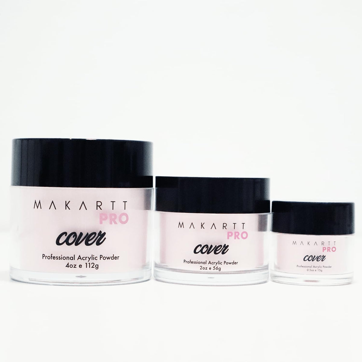 Professional nail technician using MakarttPro acrylic powder
