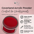 Tones professional acrylic polymer 1.5 ounce container design