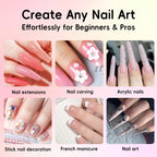 Durable acrylic powder formula for professional nail systems