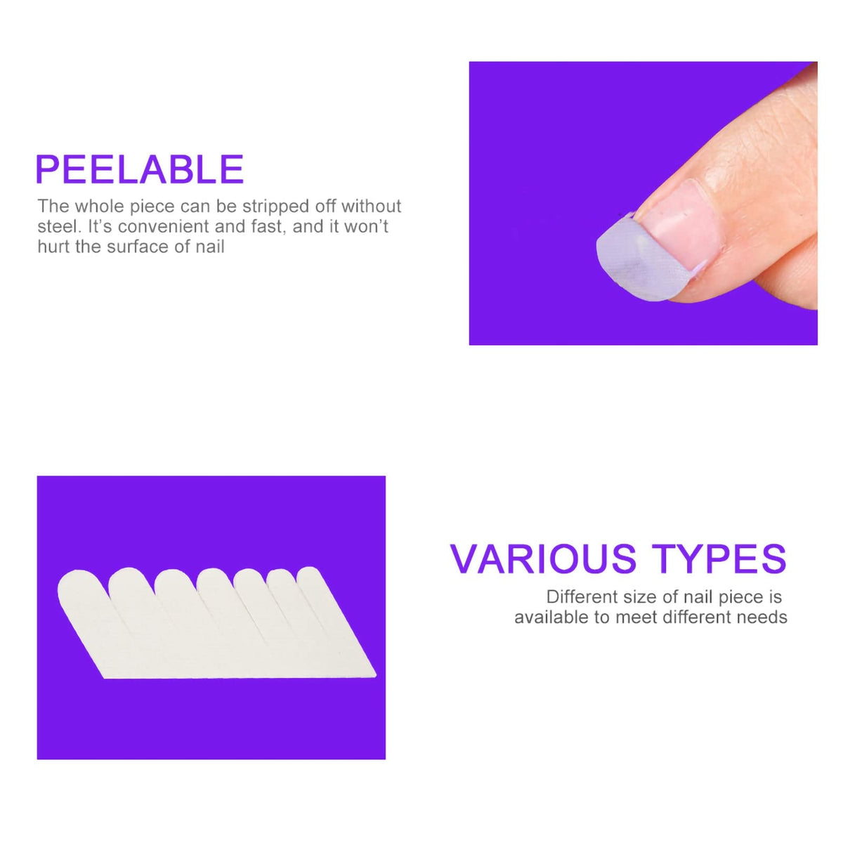 Applying adhesive silk wrap with UV gel tool