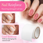 Niceneeded nail protector tools applied to natural nails
