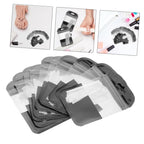 Detailed view of nail art extension material