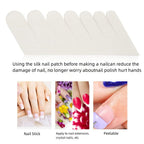 Professional nail art tool kit featuring Broco silk wraps