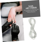 Natural length adjustment using Mipcase fiber builder gel