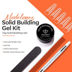 Professional nail art created with Modelones 3D gel