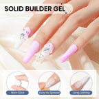 Application of Supwee builder gel using a silicone mold