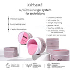 Professional nail strengthening gel in baby pink shade
