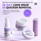 Saviland nail glue gel container and applicator tools