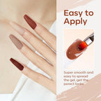 Professional nail art design using Modelones poly extension gel