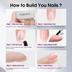 Canni 8 in 1 gel polish bottle branding detail