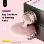 Gellaktik White builder gel for nail extensions