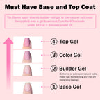 Gellaktik builder gel kit for DIY manicure
