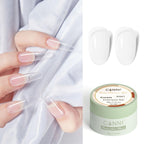 Canni Milky White hard gel nail strengthener bottle