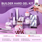 Saviland builder gel kit contents including lamp and drill
