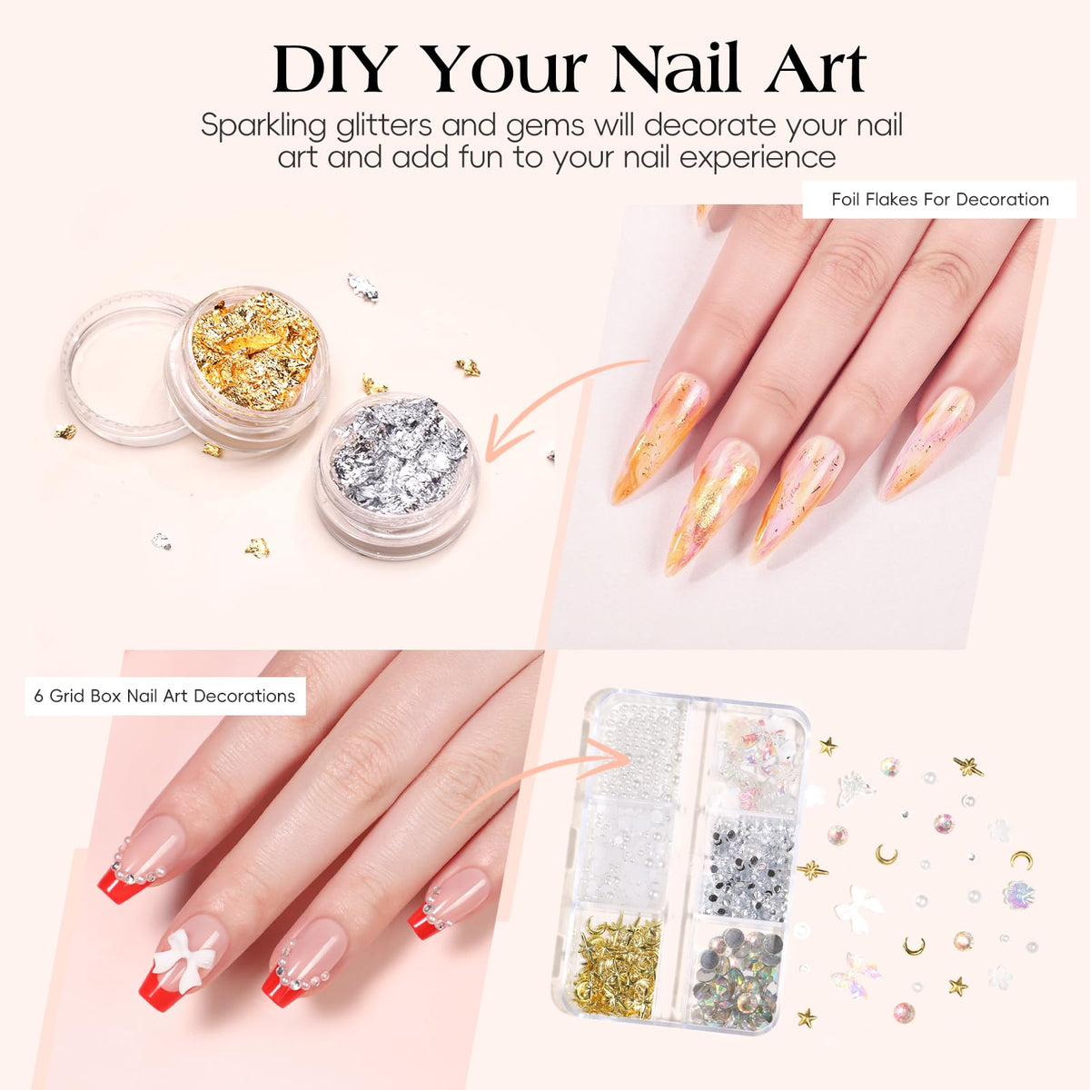 Packaging of the Coscelia gel and poly extension manicure set