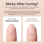 Close up of MelodySusie TPO-free builder nail gel label