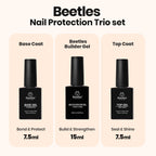 Beetles 7-in-1 builder gel bottles showing shade range