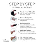 DIY nail extension using Pink Mask builder gel