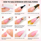 Instructions for Gellen UV LED builder gel