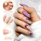 Using AHIER self-adhesive forms for poly gel application
