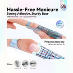 Professional poly gel application using Saviland nail forms