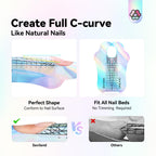 Saviland nail art stencil guides pack of 100